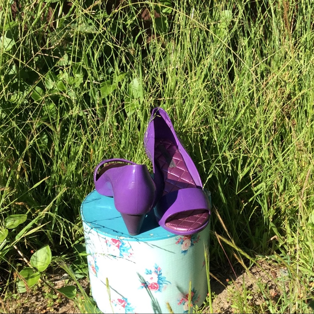 Purple Melissa shoes